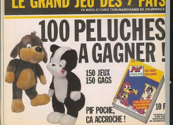 Pif &amp; Hercule en peluche