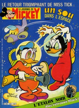 Le Journal de Mickey N:1649 ( Février 1984 ).