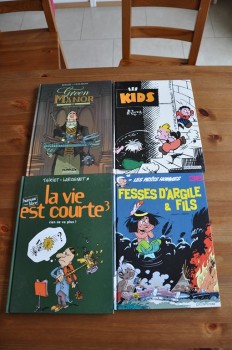 des BD récentes avant de trouver mon petit trésor