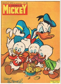 Le Journal De Mickey N:496 ( Novembre 1961 ).