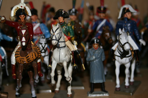 Murat, Napoléon à cheval, Napoléon  (Starlux quand j'étais petit), Massena