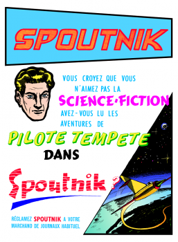 Publicité pour Pilote Tempête et Spoutnik