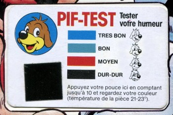 la carte Pif-test : êtes-vous plutôt Rigolus ou Tristus ?