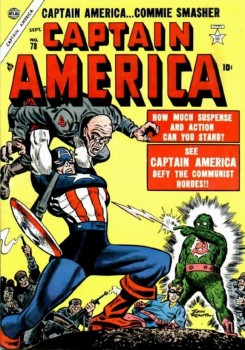 Captain America N°77 09/1954 dessin de John Romita Senior