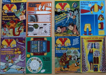 433 (Arthur), 438 (Pif), 412 et 439