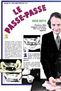 Le &quot;pass-pass&quot; devient le &quot;passe-passe de Houdini&quot;. Les photos reprennent le design du numéro 84...