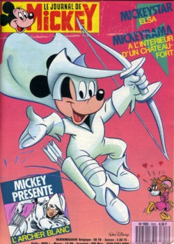 Le journal de mickey N:1853 ( Décembre 1987 ).