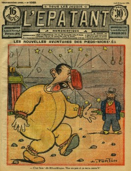 L'Eapatnt 1929 - n°1069 - 24 ajnvier 1929 - Les nouvelles aventures des Pieds-Nickelés - page 1.jpg