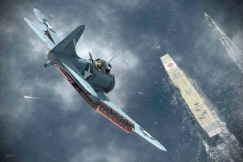 Douglas SBD Dauntless - Dive bomber