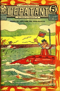 L'Epatant 1916 - n°412 - Nouvelles aventures des Pieds-Nickelés - 8 juin 1916 - page 1.jpg