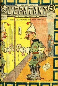 L'Epatant 1916 - n°415 - Nouvelles aventures des Pieds-Nickelés - 25 juin 1916 - page 1.jpg