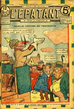 L'Epatant 1916 - n°423 - Nouvelles aventures des Pieds-Nickelés - 24 août 1916 - page 1.jpg
