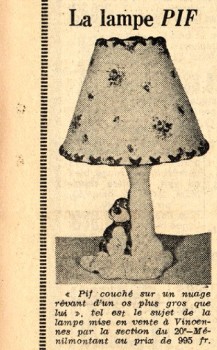 La lampe de 1952