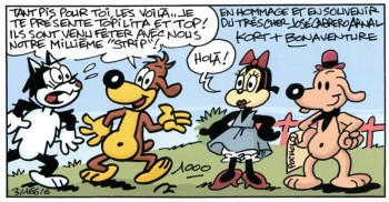 Extrait de l'album Le meilleur de Kort en 500 strips