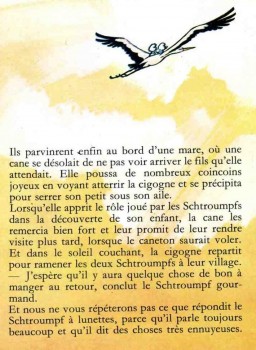 Le petit canard des schtroumpfs, happy end.JPG