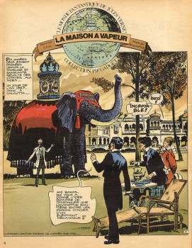 Première histoire dessiné par Alphonso Font