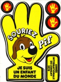 Main de Pif 1978 enfance